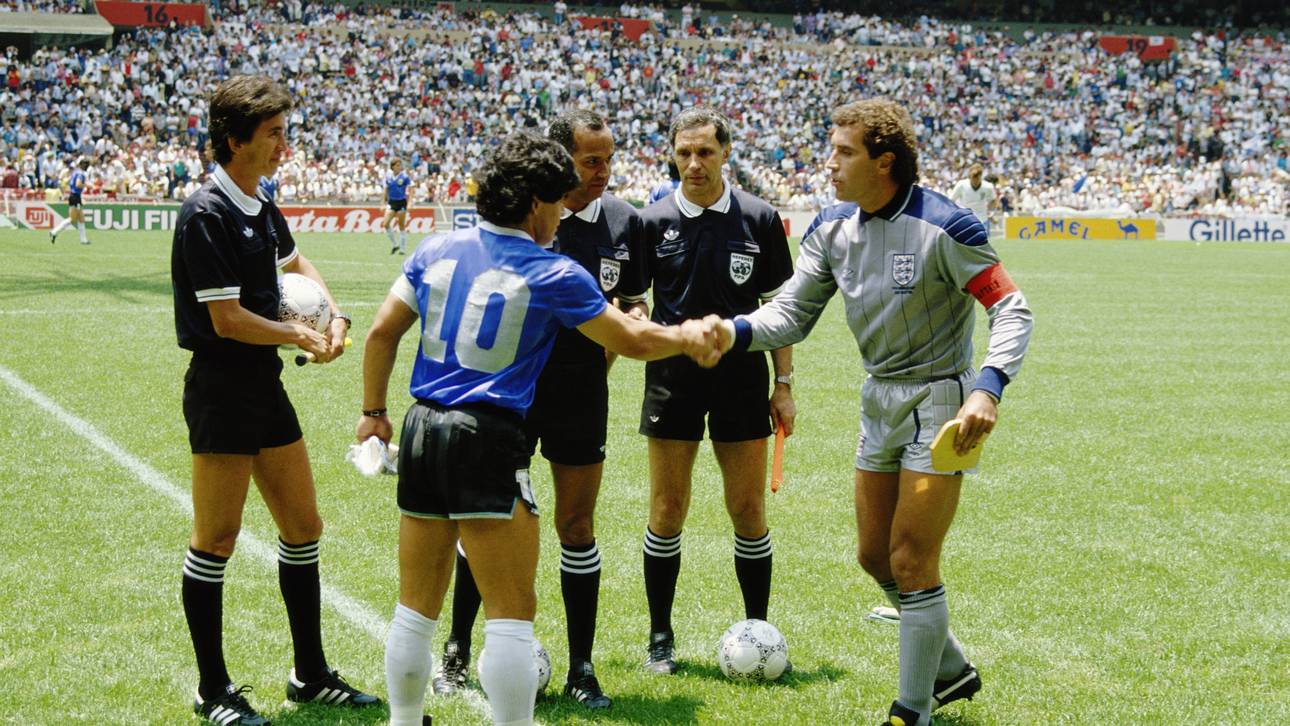 Shilton und Maradona bleiben Feinde