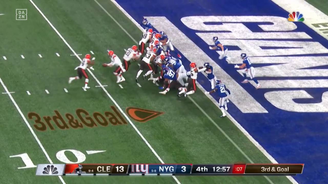 New York Giants - Cleveland Browns (6:20): Highlights im Video | NFL