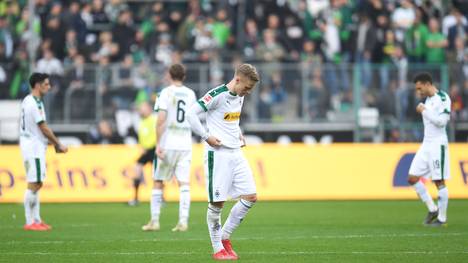 Borussia Mönchengladbach verlor zum zweiten Mal in Serie 0:3