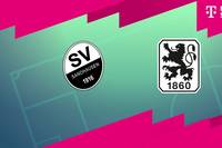 SV Sandhausen - TSV 1860 München: Tore und Highlights | 3. Liga