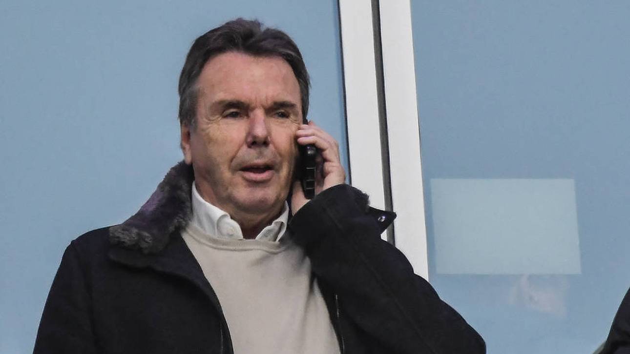 Heribert Bruchhagen im Volksparkstadion