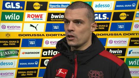 Florian Wirtz stand heute im Spiel gegen den BVB nicht in der Startelf der Leverkusener - das hat auch Granit Xhaka überrascht. 