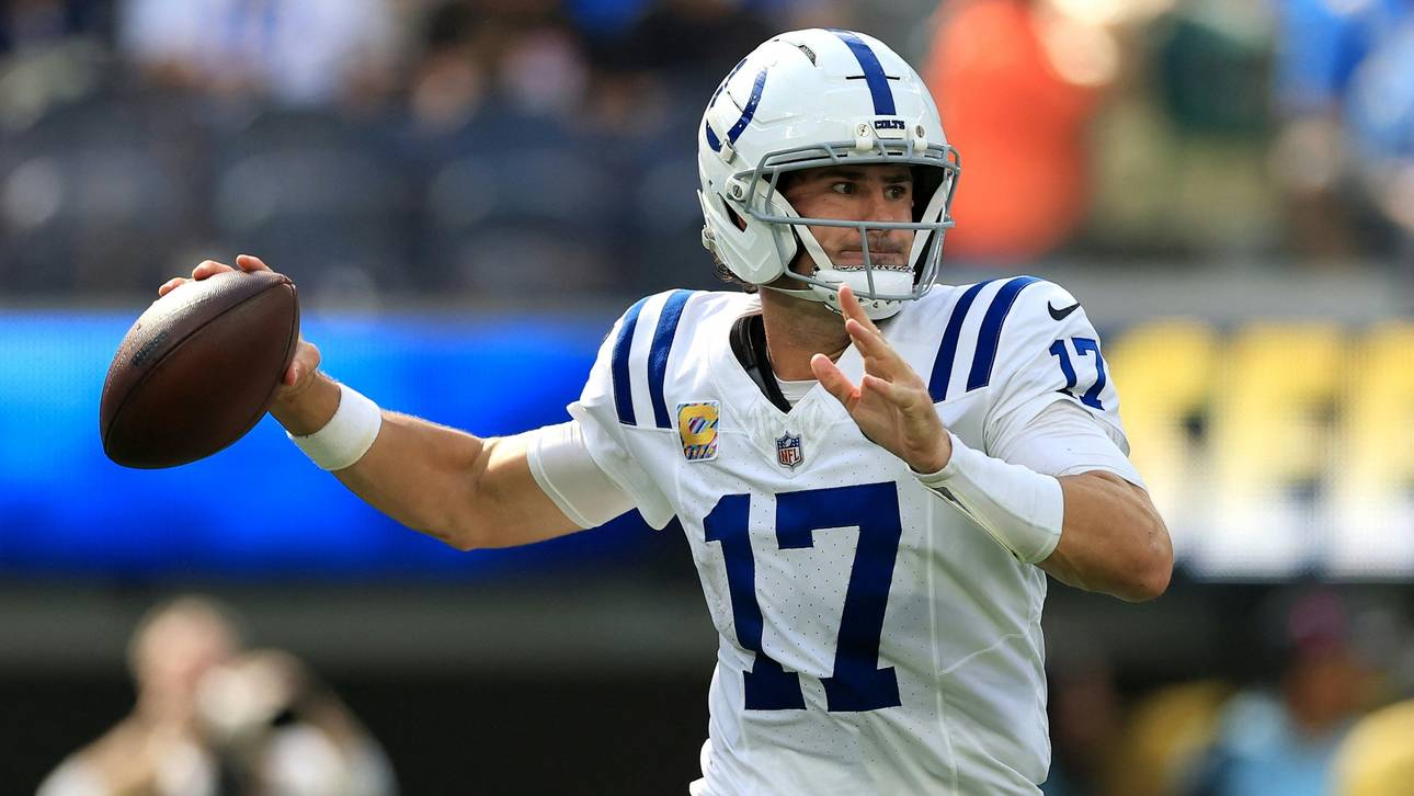Colts-Quarterback Daniel Jones 
