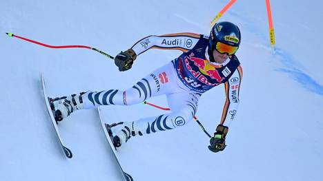 Simon Jocher beim ersten Training in Kitzbühel