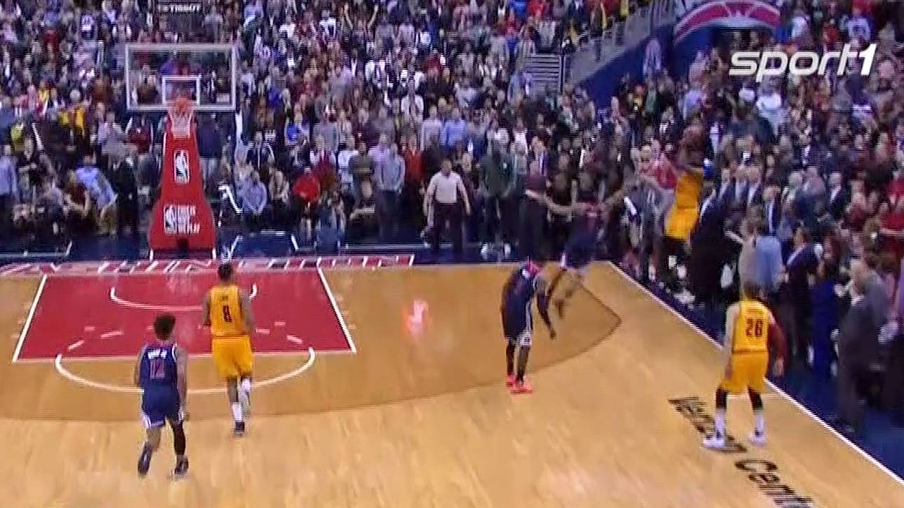 LeBron rettet Cavs mit irrem Dreier