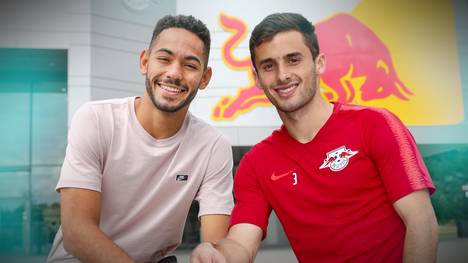Matheus Cunha (l.) und Marcelo Saracchi sind zwei große Hoffnungsträger bei RB Leipzig