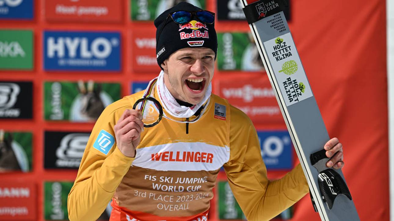 Andreas Wellinger absolvierte eine starke Saison im Skisprung-Weltcup