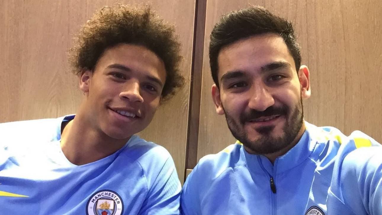 Gündogan fährt Sane zum Training
