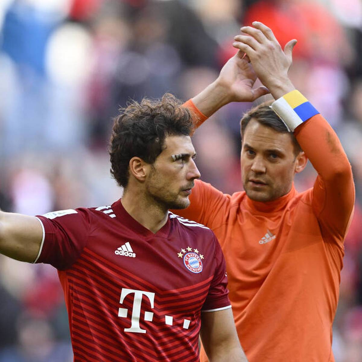 Für den FC Bayern gibt es am Dienstag gute Nachrichten. Nach SPORT1-Informationen können die beiden DFB-Stars Manuel Neuer und Leon Goretzka im kommenden Bundesliga-Spiel gegen Bayer Leverkusen wieder mitwirken.