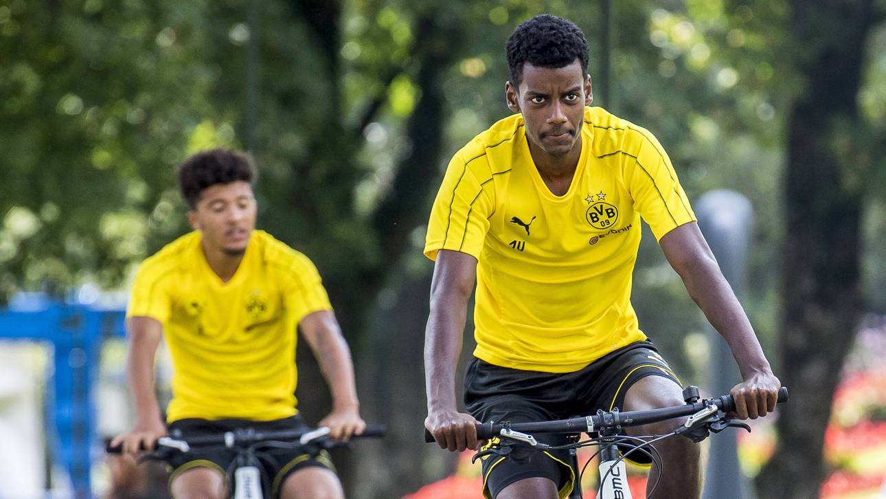 Alexander Isak spielte zwischen 2017 und 2019 für den BVB