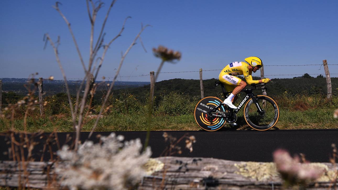 Alaphilippe gewinnt Tour-Zeitfahren