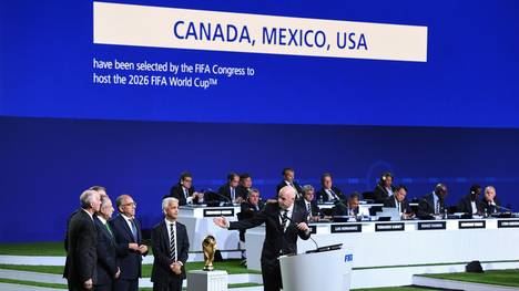 "United 2026": Die USA, Mexiko und Kanada tragen die WM in acht Jahren aus