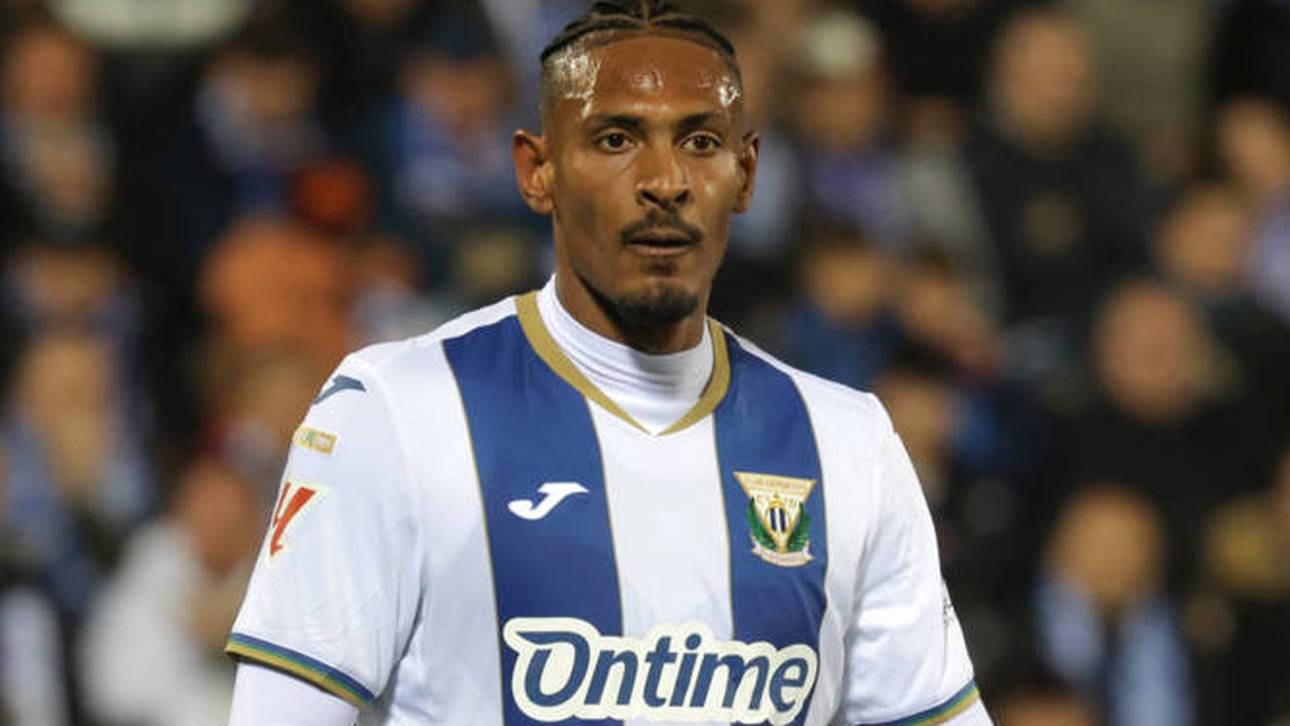 Sébastien Haller im Trikot von CD Leganés