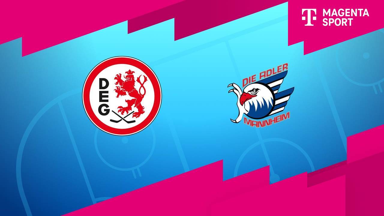 Düsseldorfer EG - Adler Mannheim (Highlights)