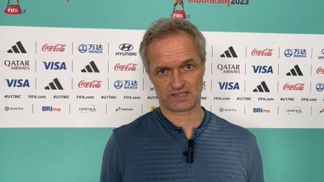U17 National Trainer Christian Wück spricht über den Finaleinzug bei der U17-Weltmeisterschaft und nennt die Gründe für das gute Abschneiden seiner Mannschaft. 