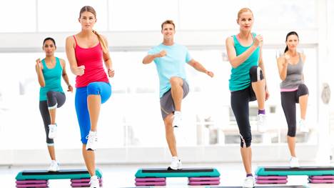 Aerobic verbessert die Kraft und Ausdauer - und baut Stress ab