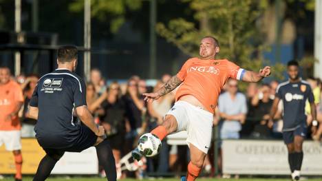 Wesley Sneijder präsentierte sich zuletzt nicht mehr in der Topform vergangener Tage