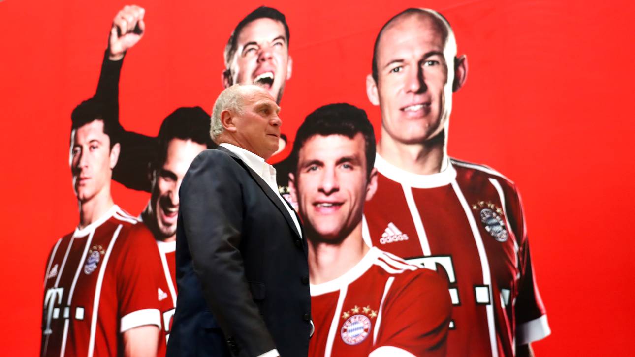 Hoeneß verteidigt Lewy und Müller