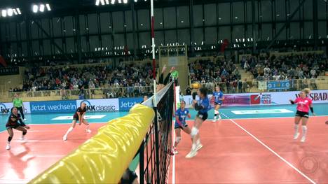 Allianz MTV Stuttgart ist der große Favorit auf die Meisterschaft in der Volleyball Bundesliga. Gegen den VC Wiesbaden dauerte es aber eine Weile, bis das Team seine ganze Klasse zeigen konnte.