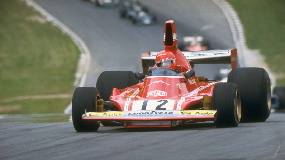 Ab 1974 war Niki Lauda für Ferrari in der Formel 1 am Start