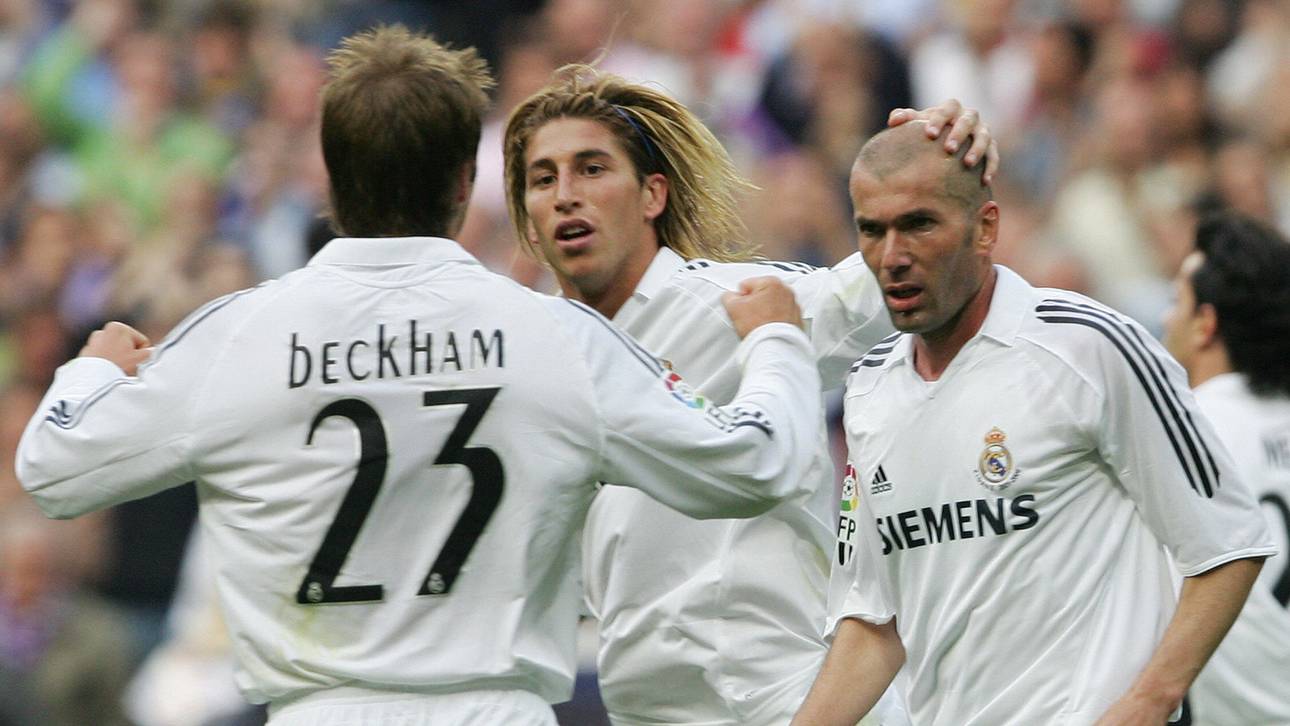 Zinedine Zidane und Sergio Ramos