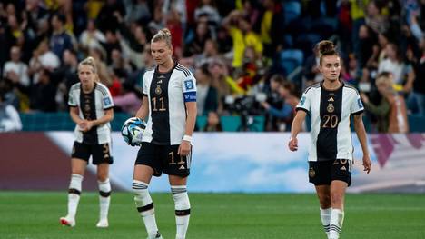 Die DFB-Frauen verlieren 0:1 gegen Kolumbien