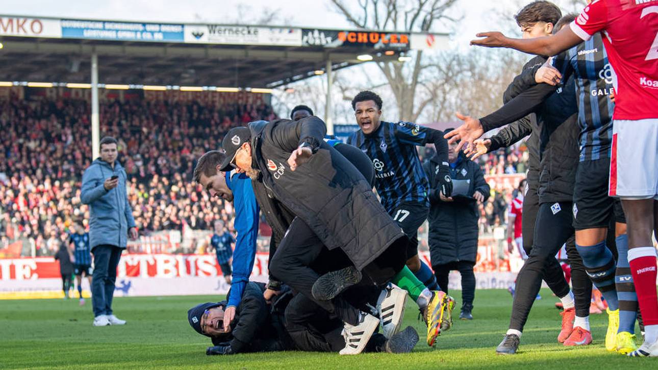 Wilde Szenen! Zoff nach Abpfiff