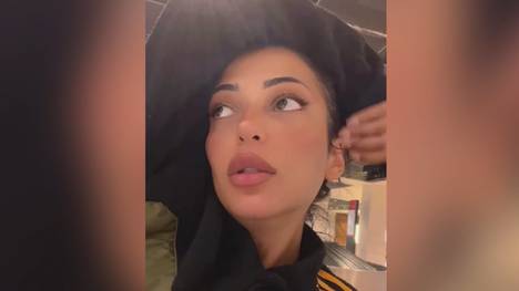 Max Kruse und seine Frau Dilara sind wieder in Berlin gelandet. Doch nach überstandenem Flug macht die Herzdame des Ex-Kickers ihrem Ärger Luft.