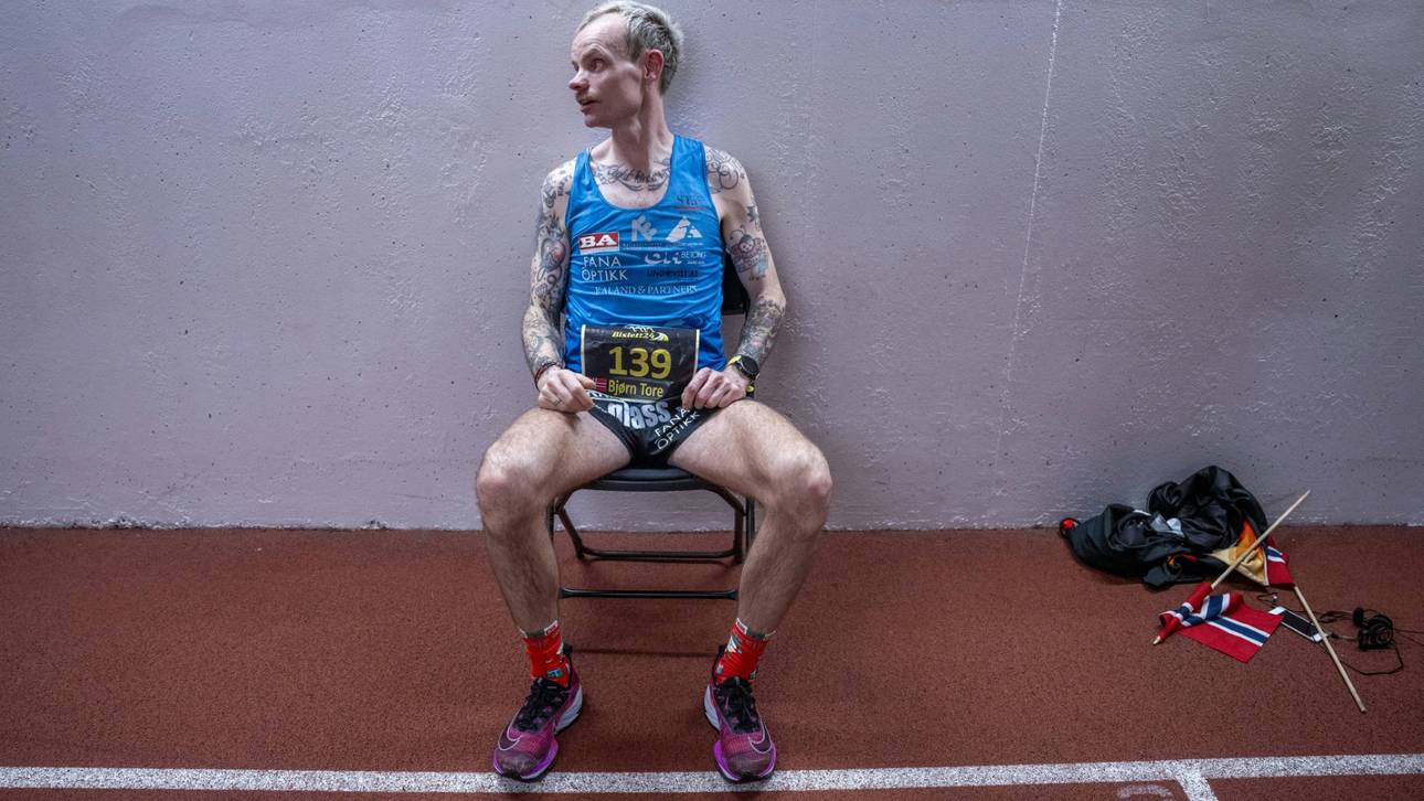 Irrer Weltrekord auf dem Laufband