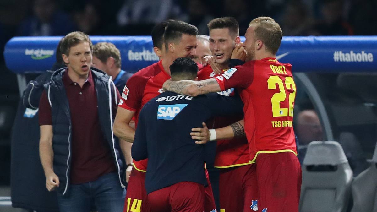 In Überzahl dreht Hoffenheim dann richtig auf: Auch, weil Niklas Süle den Hammer rausholt und mit einem fulminanten Distanzschuss trifft. Vorher bereits haben Kramaric und Demirbay mit Pfostenschüssen Pech  