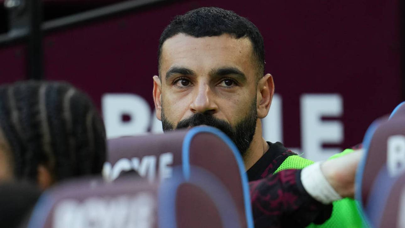 Mohamed Salah sitzt beim FC Liverpool erneut nur auf der Bank