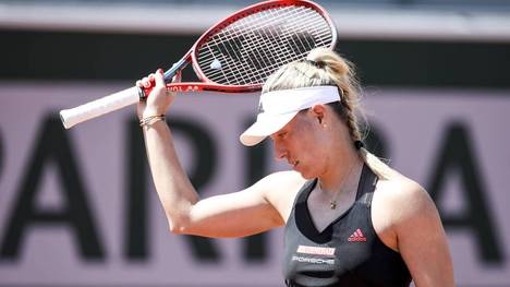 Angelique Kerber ist bei den French Open zum dritten Mal in Serie in der ersten Runde gescheitert. 
