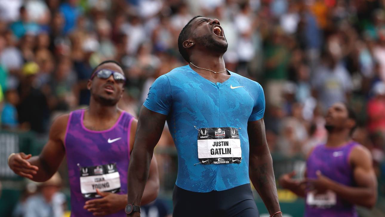 Gatlin läuft Weltjahresbestzeit