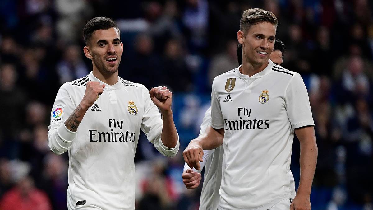 DANI CEBALLOS (L) und MARCOS LLORENTE: Zwei hoffnungsvolle Nachwuchstalente, doch den endgültigen Durchbruch haben sie bei Real noch nicht geschafft, weshalb die Königlichen nicht abgeneigt sind, die beiden Mittelfeldspieler abzugeben