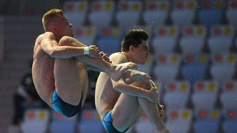Timo Barthel und Lou Massenberg verpassten eine WM-Medaille deutlich