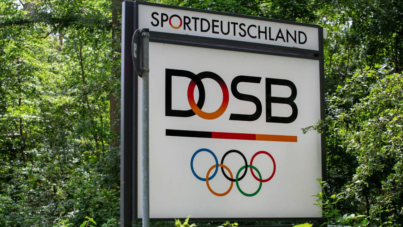 DOSB-Zeichen für die Demokratie