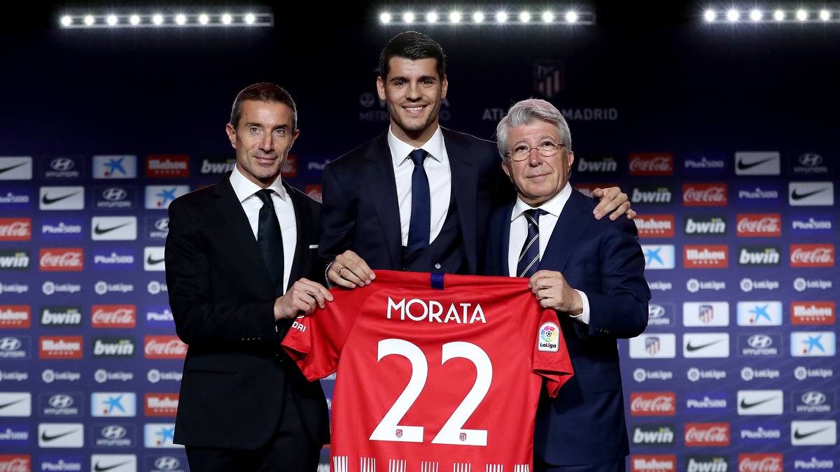 Alvaro Morata (Atlético Madrid), Sturm, Spanien (kehrt 2019 zurück)