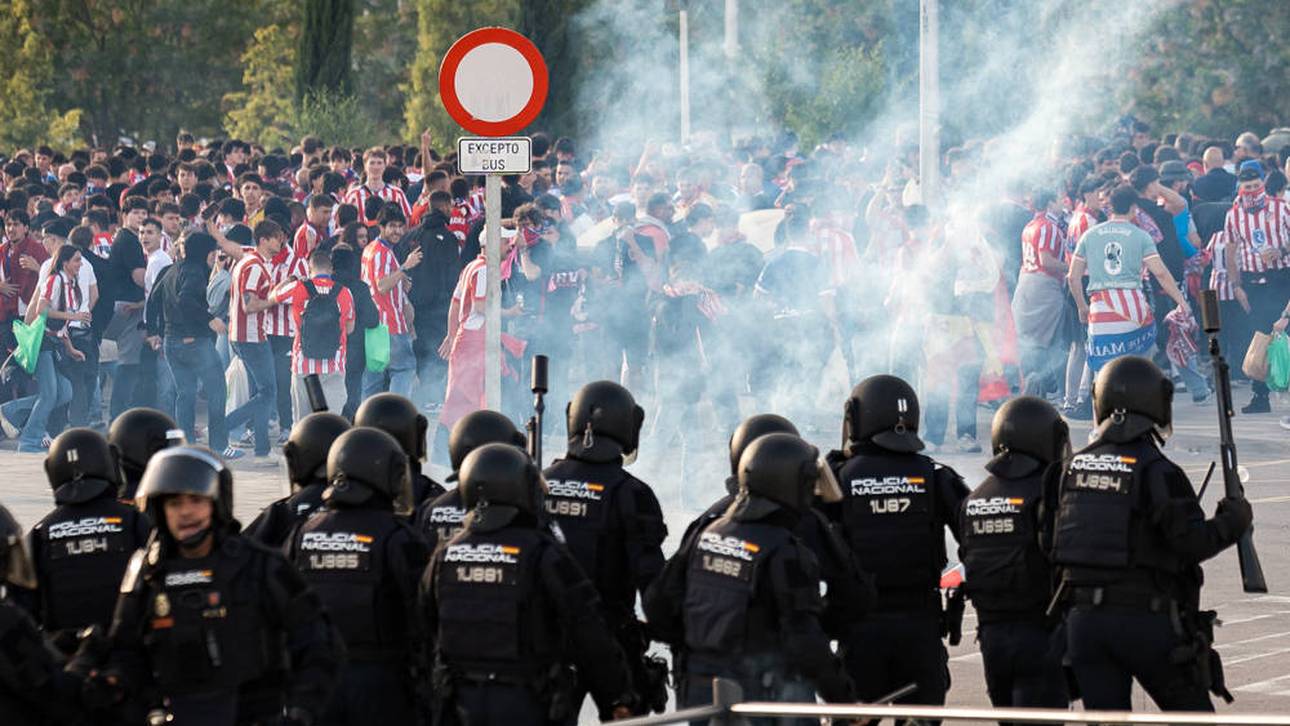 Polizeieinsatz bei Pyro-Empfang