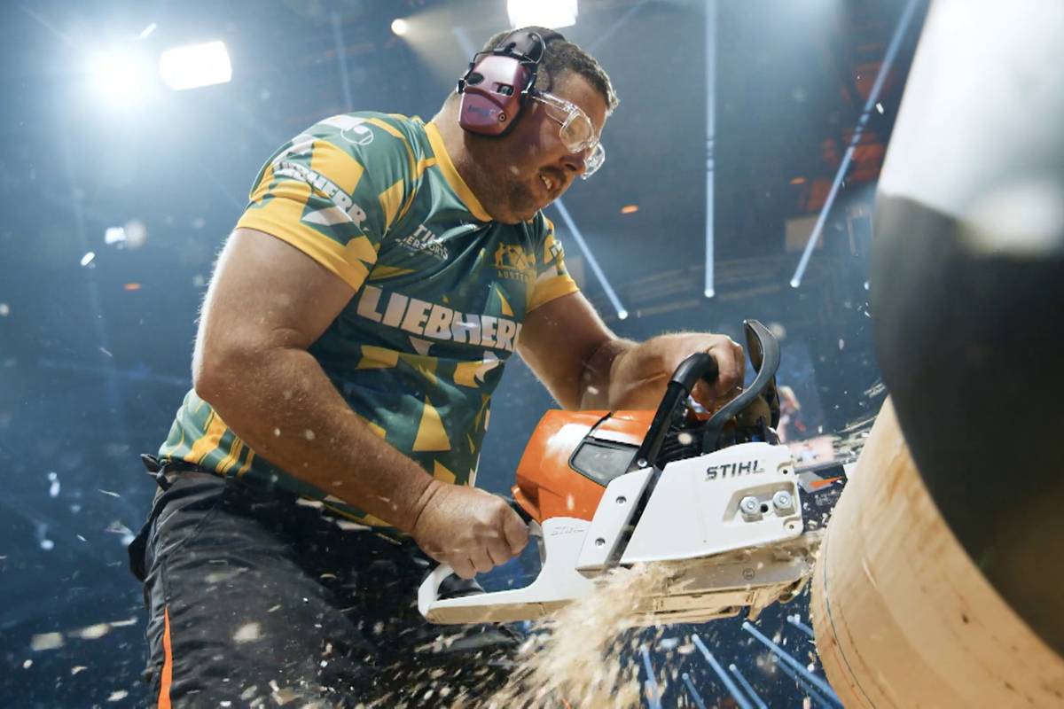 Highlights der Stihl Timbersports  Deutschen Meisterschaft 2024 aus Nürnberg.