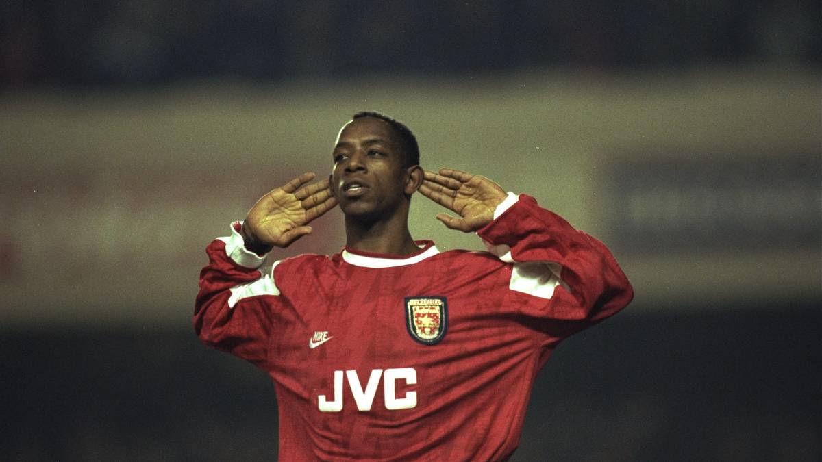 PLATZ 19 - IAN WRIGHT (England): 113 Tore für West Ham United und FC Arsenal