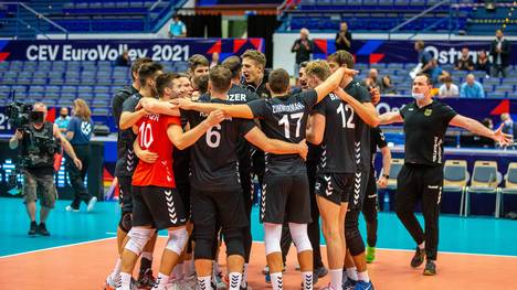 Die deutsche Volleyball-Nationalmannschaft kämpft um den Halbfinaleinzug
