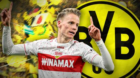 Edin Terzic schwärmt vor der Partie gegen den VfB Stuttgart von Chris Führich. Der Ex-Dortmunder könnte auch im kommenden Transferfenster wieder interessant werden.