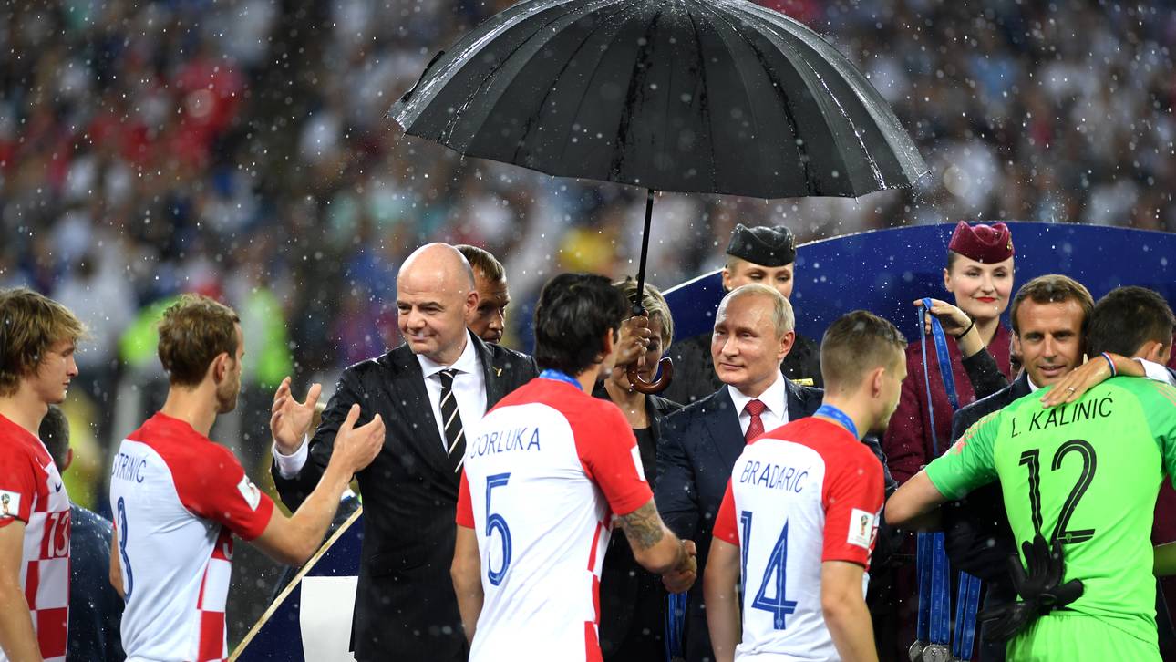 Kuriose Siegerehrung wegen Putin