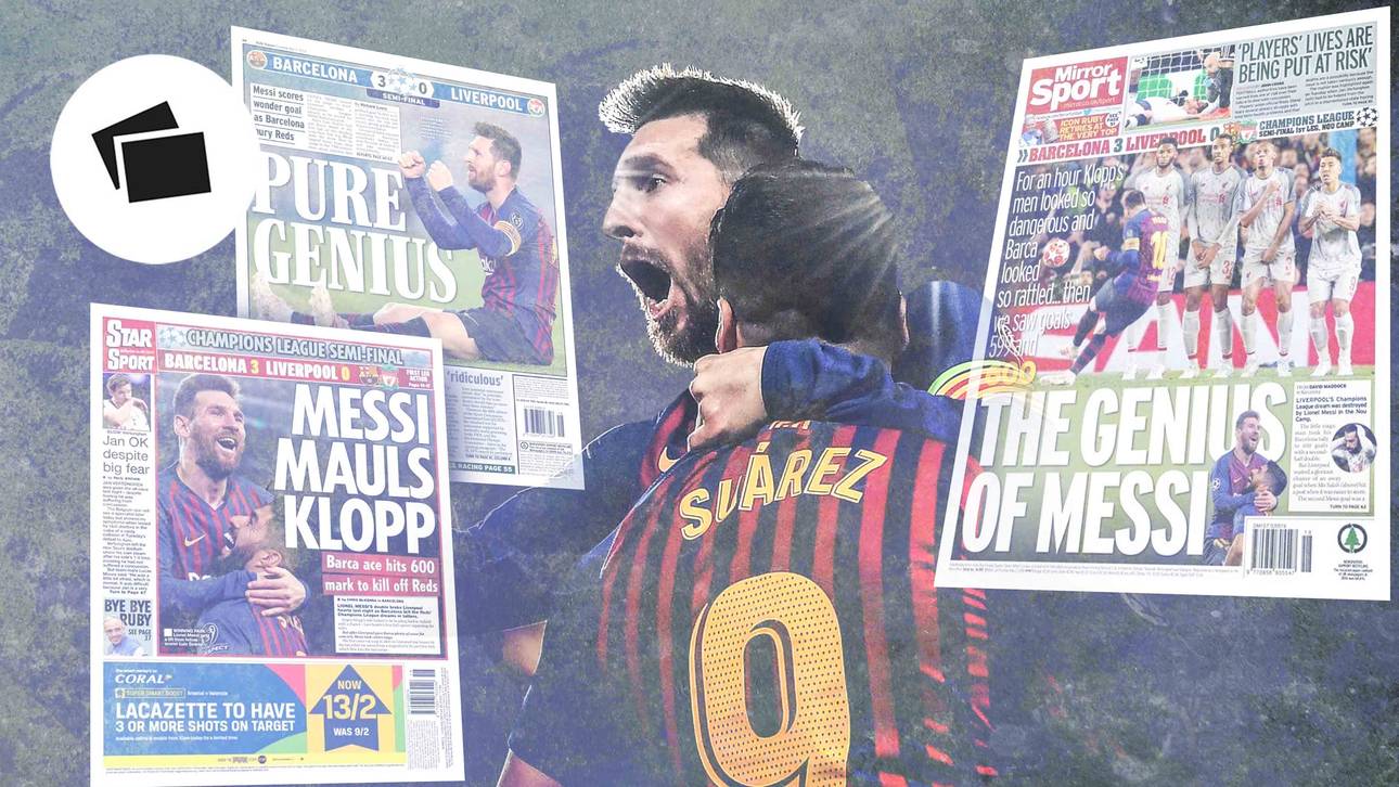 Presse huldigt magischem Messi