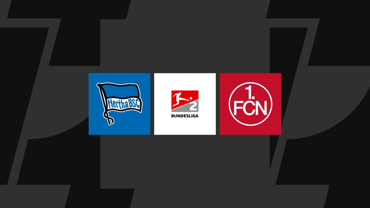 2. Bundesliga heute: Hertha gegen Nürnberg