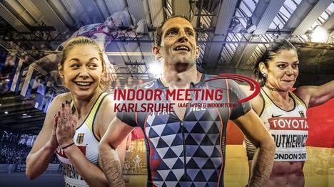 Leichtathletik IAAF Indoor Tour in Karlsruhe