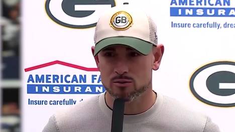 Der Head Coach der Packers, Matt LaFleur, und Aaron Jones waren voll des Lobes über Jordan Loves Spitzenleistung gegen die Dallas Cowboys nach dem ersten Playoff-Spiel des Quarterbacks für Green Bay.