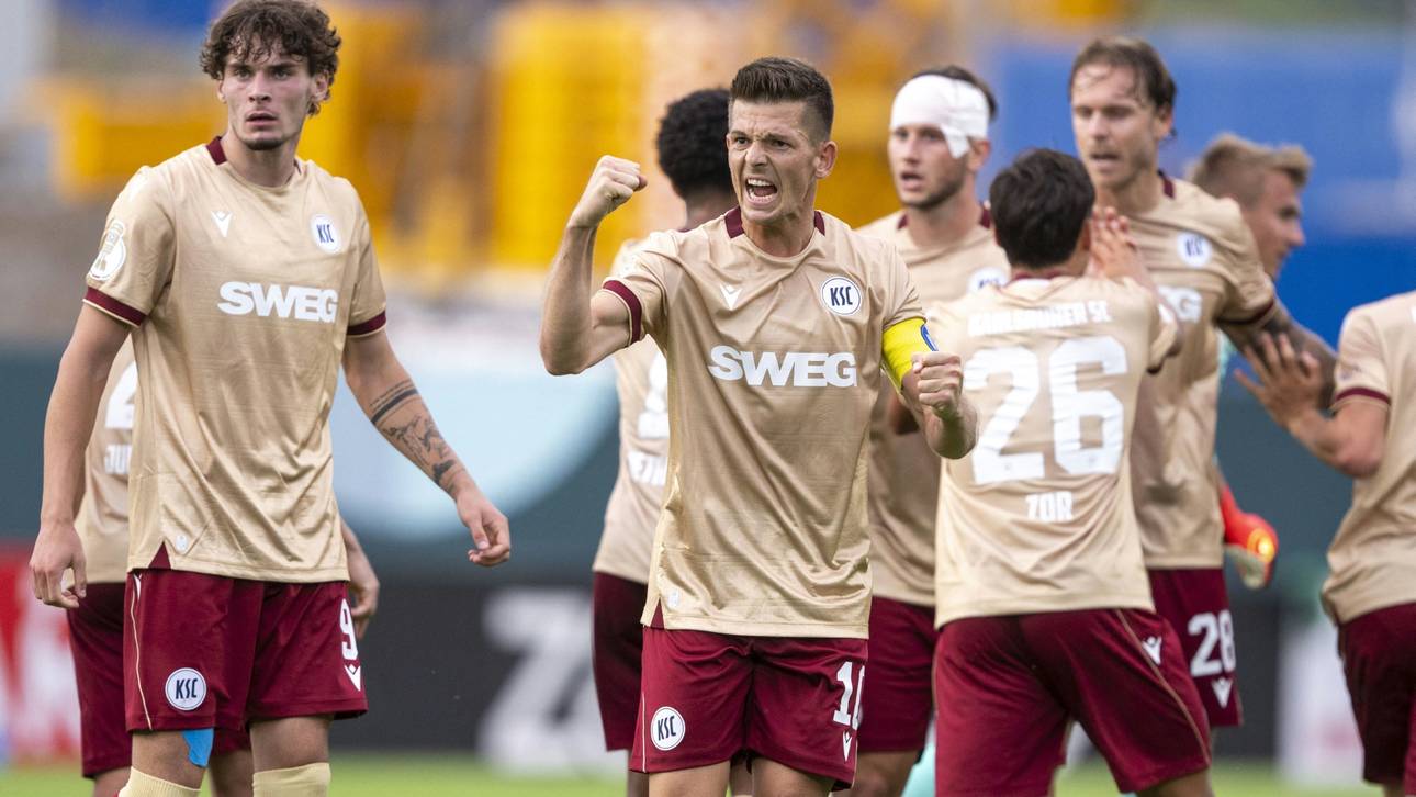 KSC schaltet Münster aus