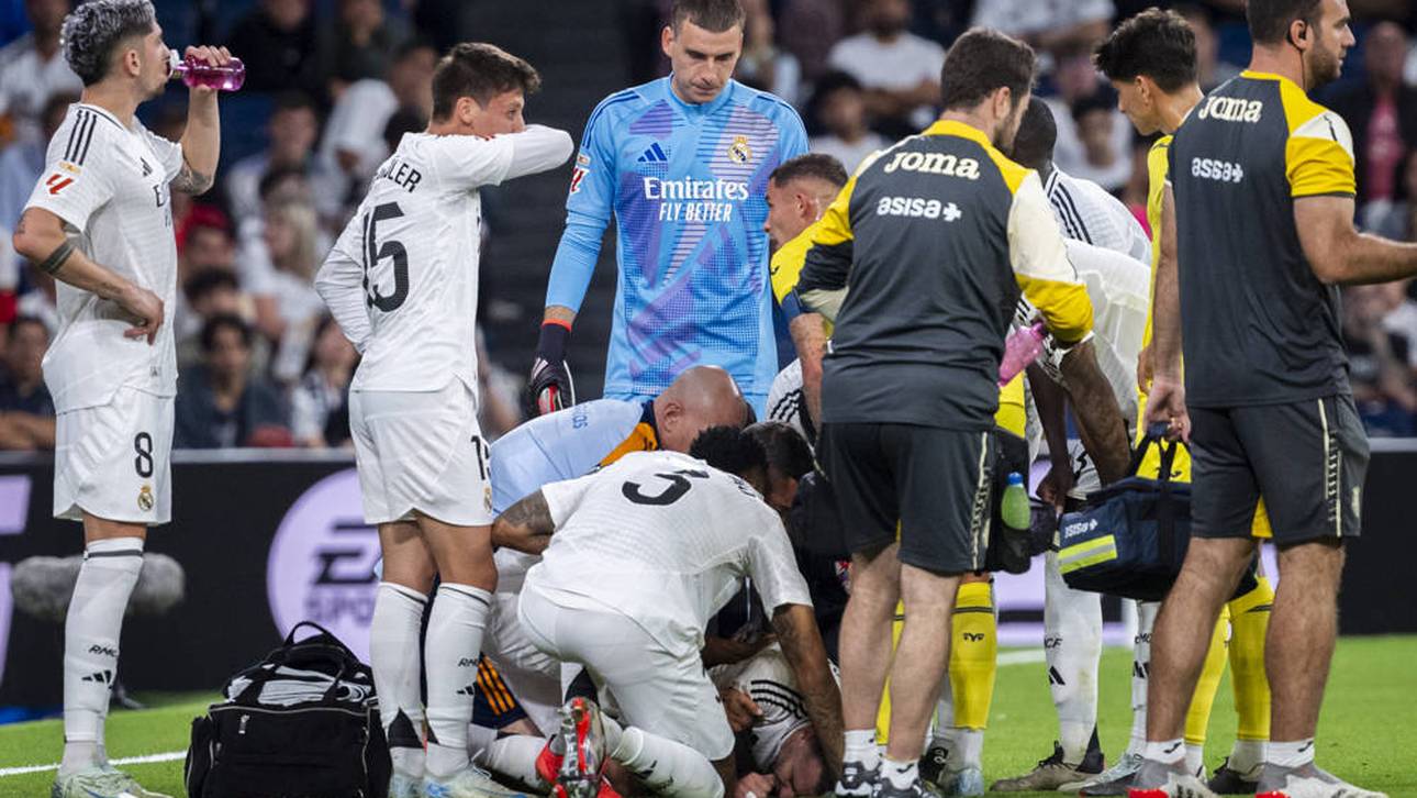 Dani Carvajal musste vom Platz getragen werden