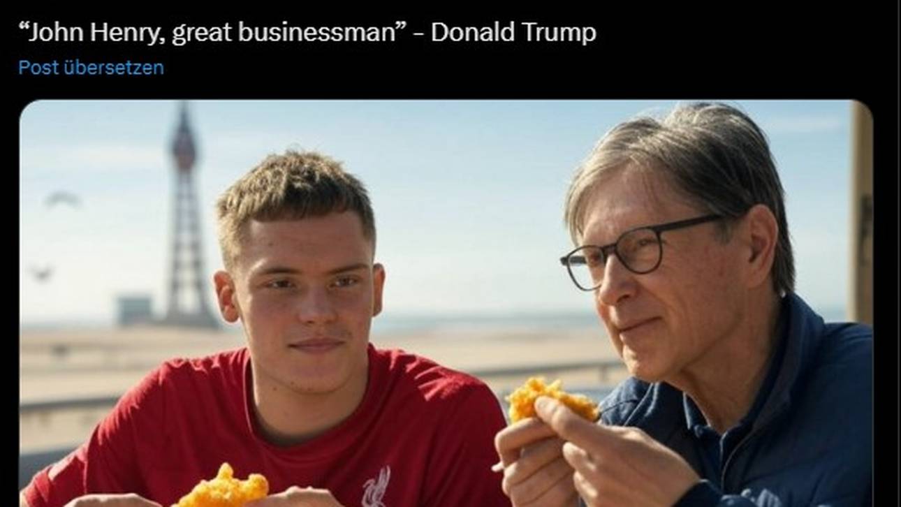 Liverpool-Fans feiern Besitzer John Henry wegen Florian Wirtz